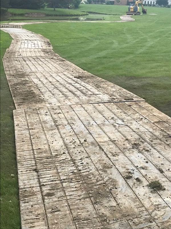 Temporary Roadway at Parkside