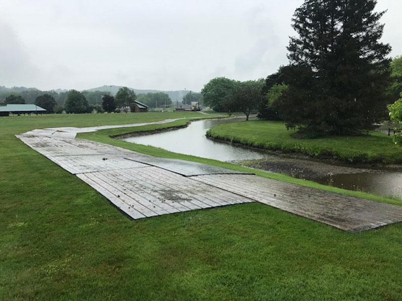 Temporary Roadway at Parkside